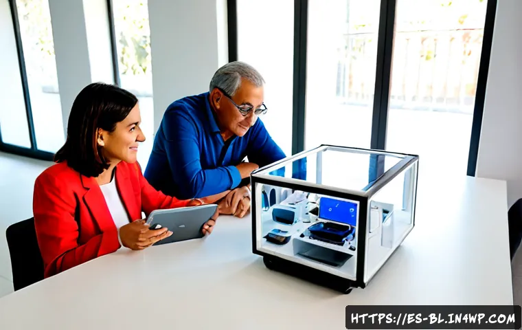 Home 15 인공지능 윤리와 초연결 사회의 미래 - Photorealistic ethical AI oversight scene in a bright contemporary civic innovation center in Madrid...